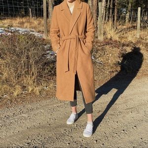 Aritzia Babaton Long Wool Coat - New without tags